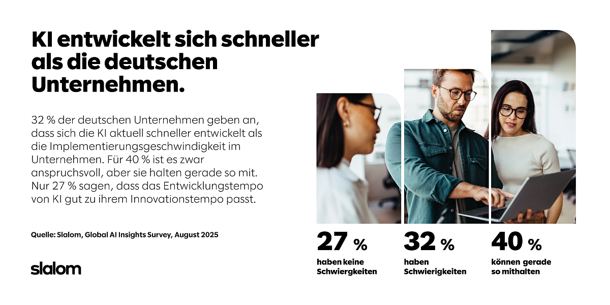 KI-Implementierungsgeschwindigkeit deutscher Unternehmen